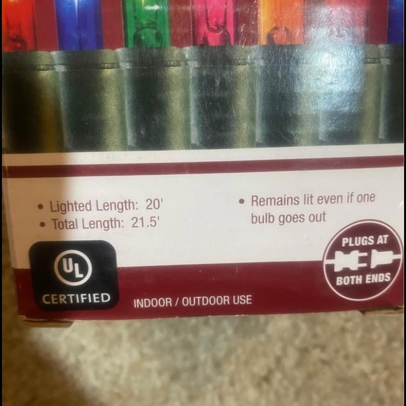 100ct Multicolor Christmas String Lights - Picture 3 of 3